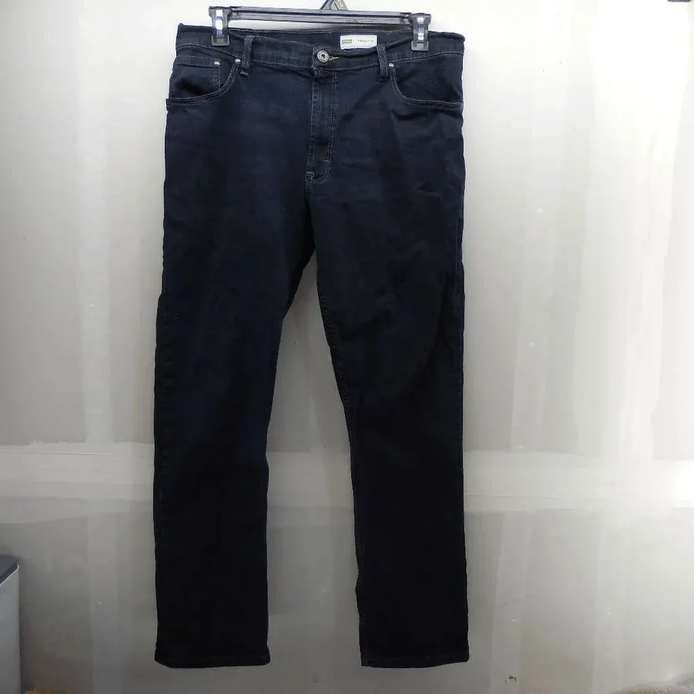 Wrangler Straight Fit Jeans Mens Size 36x32 Blue Dark Wash Lot of  1095STWDH - Picture 5 of 10